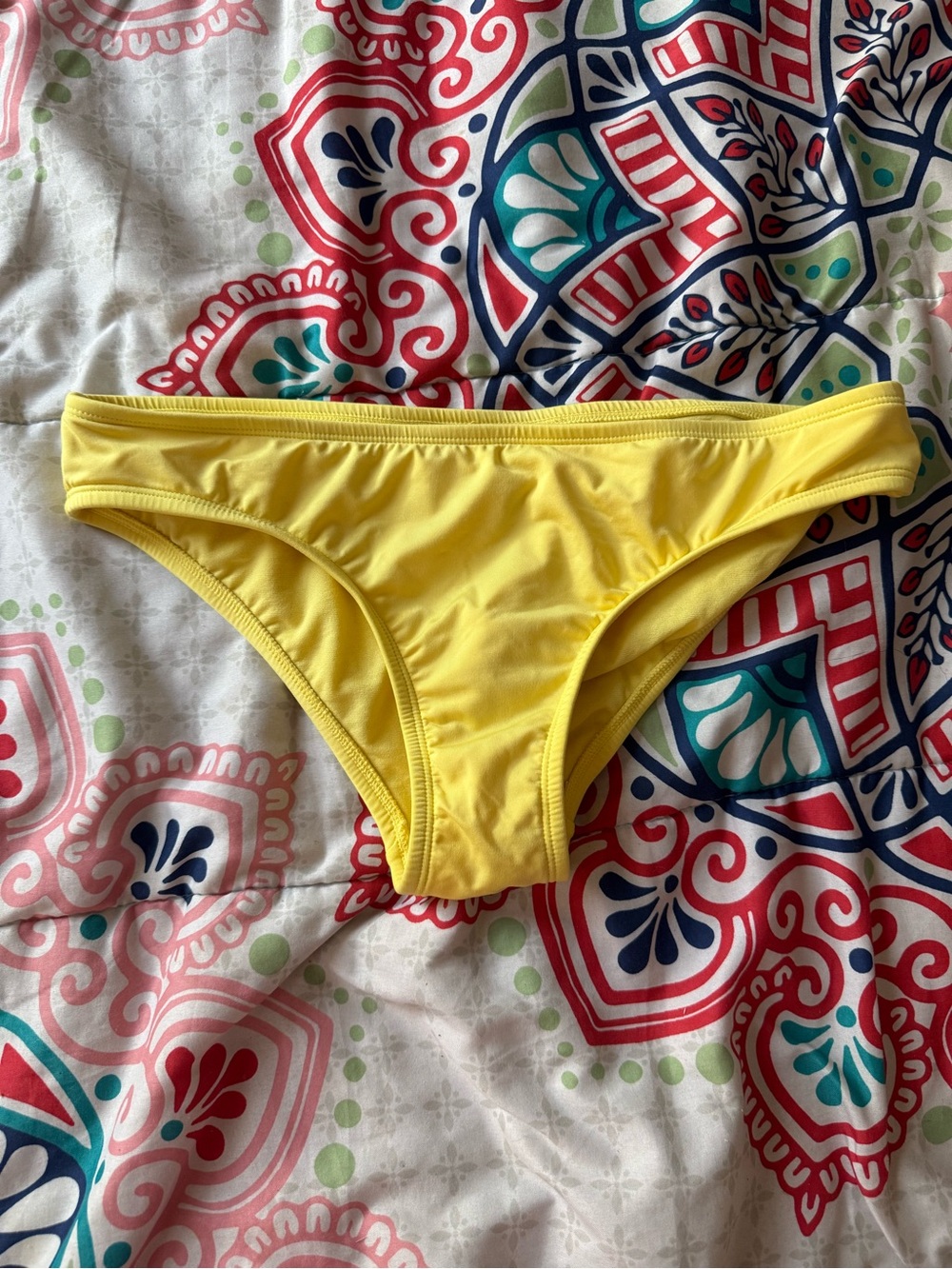 Kona Sol Bright Yellow Classic Bikini Bottom